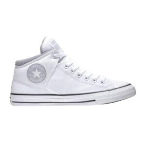 Converse White Canvas High-Top Sneakers